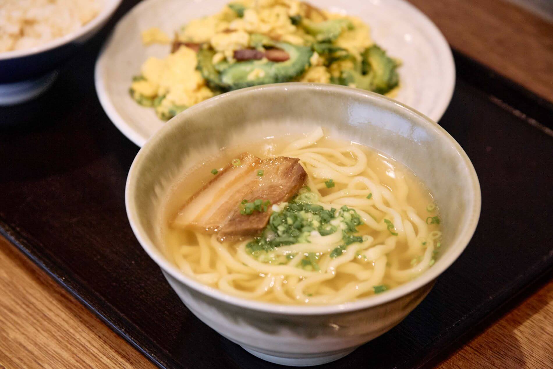 やんばるのメニュー　うどん